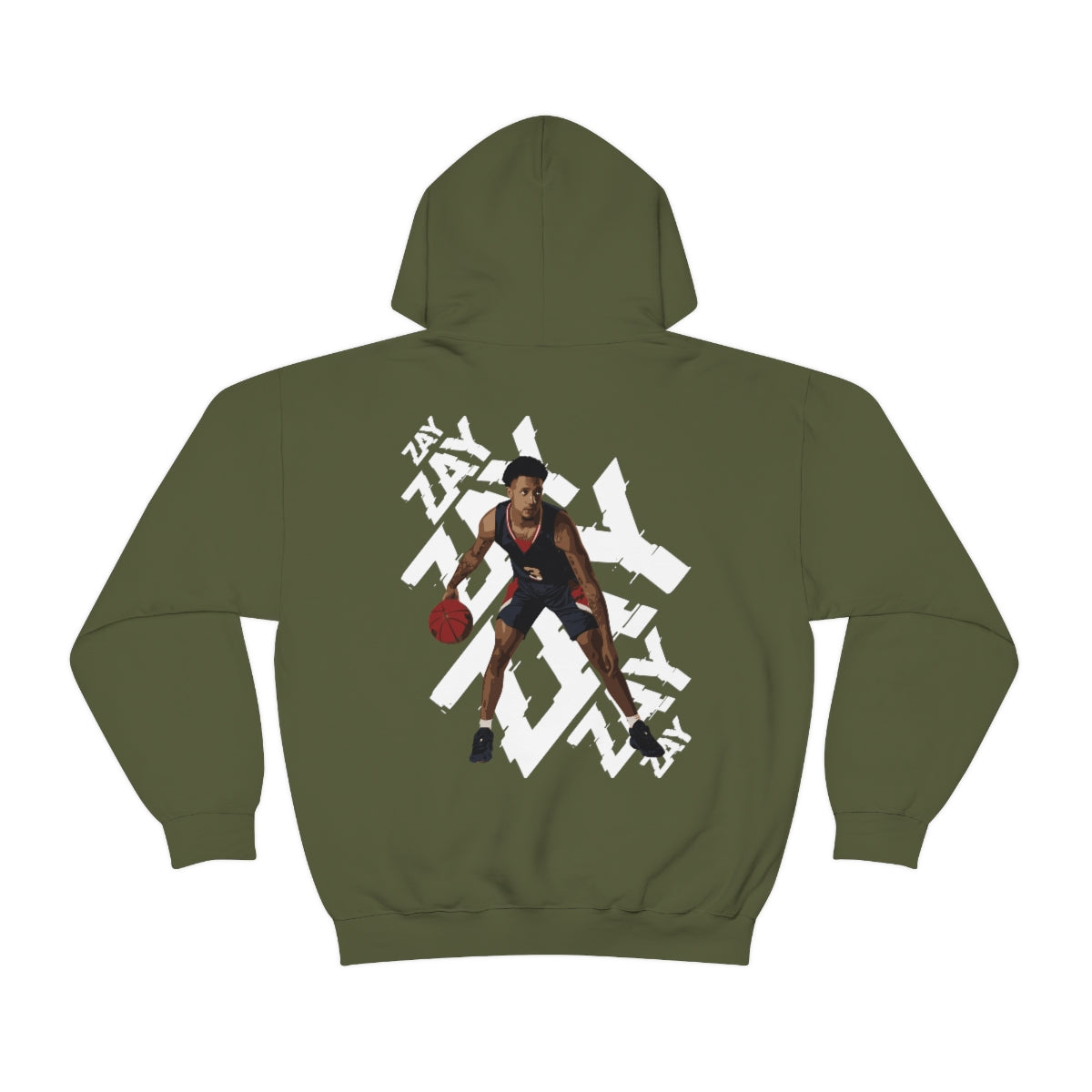 ISAIAH HILL DOUBLE-SIDED HOODIE