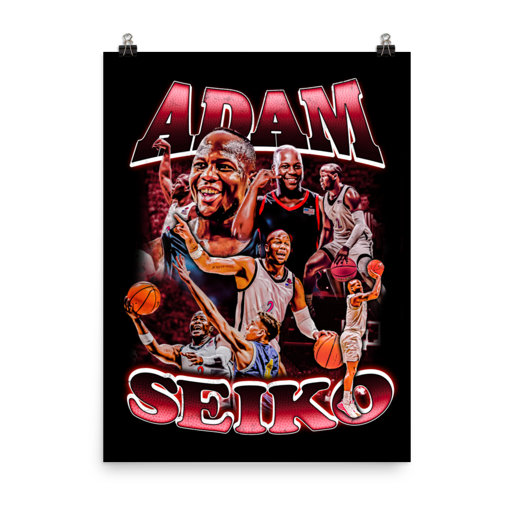 ADAM SEIKO 18"x24" POSTER