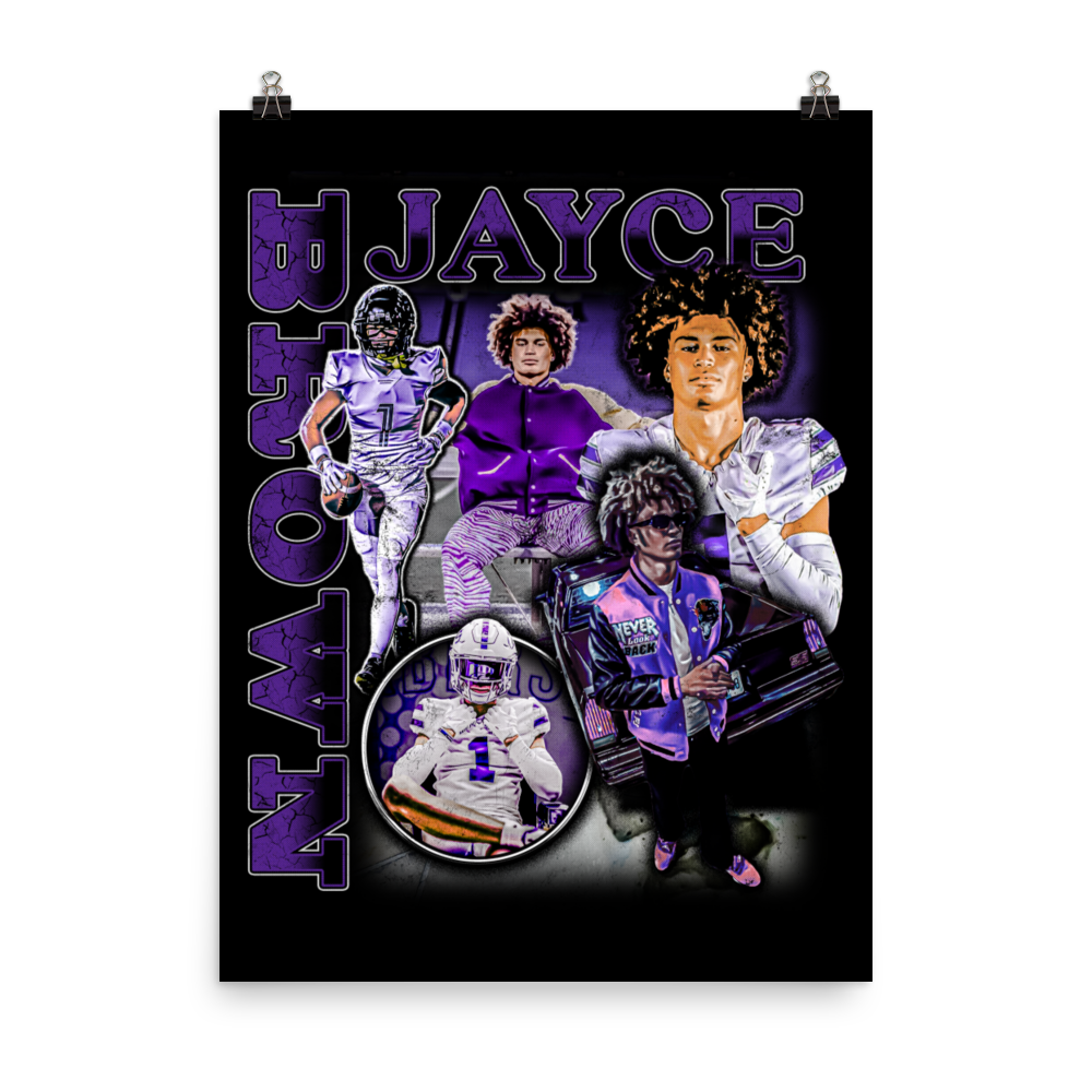 JAYCE BROWN 18"x24" POSTER