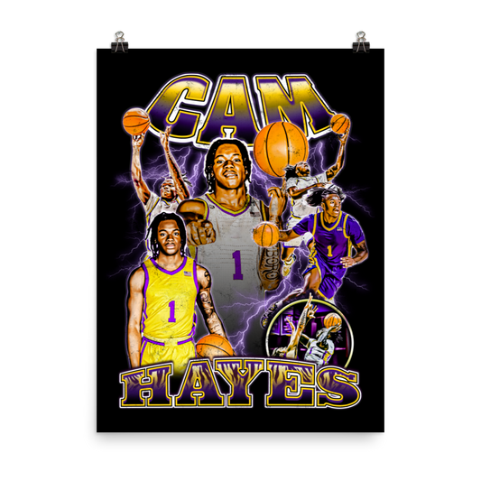 CAM HAYES 18"x24" POSTER