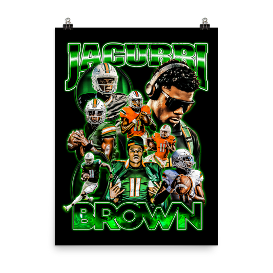 JACURRI BROWN 18"x24" POSTER