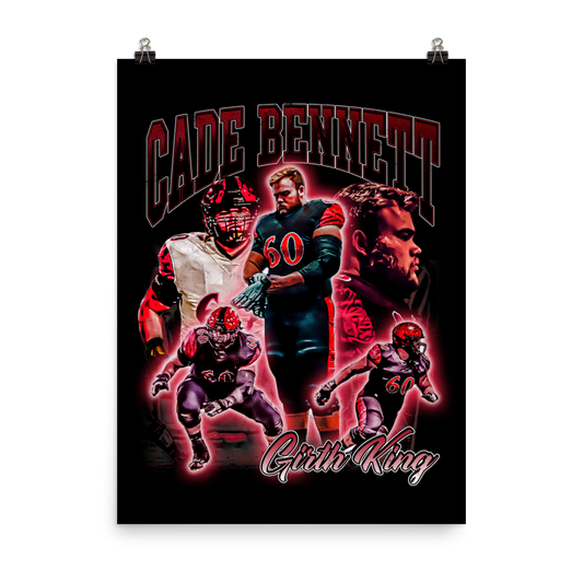 CADE BENNETT 18"x24" POSTER