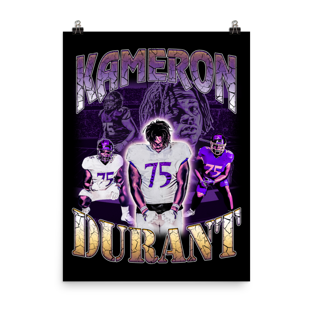 KAMERON DURANT 18"x24" POSTER