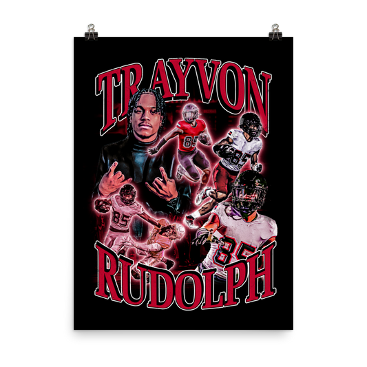 TRAYVON RUDOLPH 18"x24" POSTER