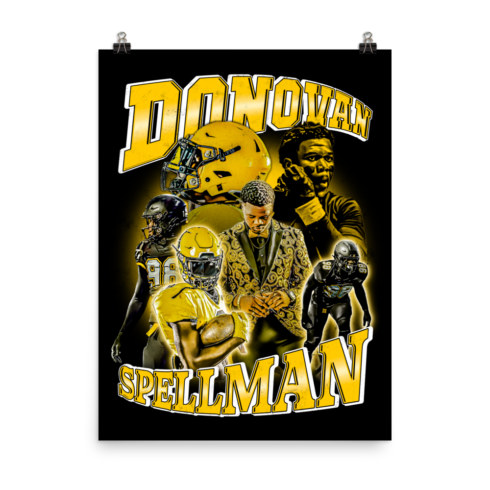 SPELLMAN 18"x24" POSTER