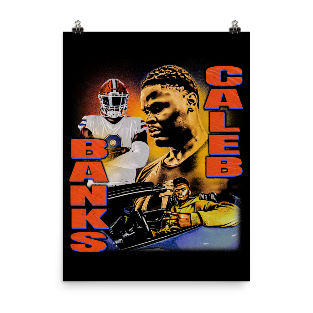 CALEB BANKS 18"x24" POSTER