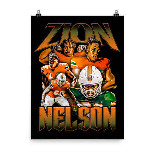 ZION NELSON 18"x24" POSTER