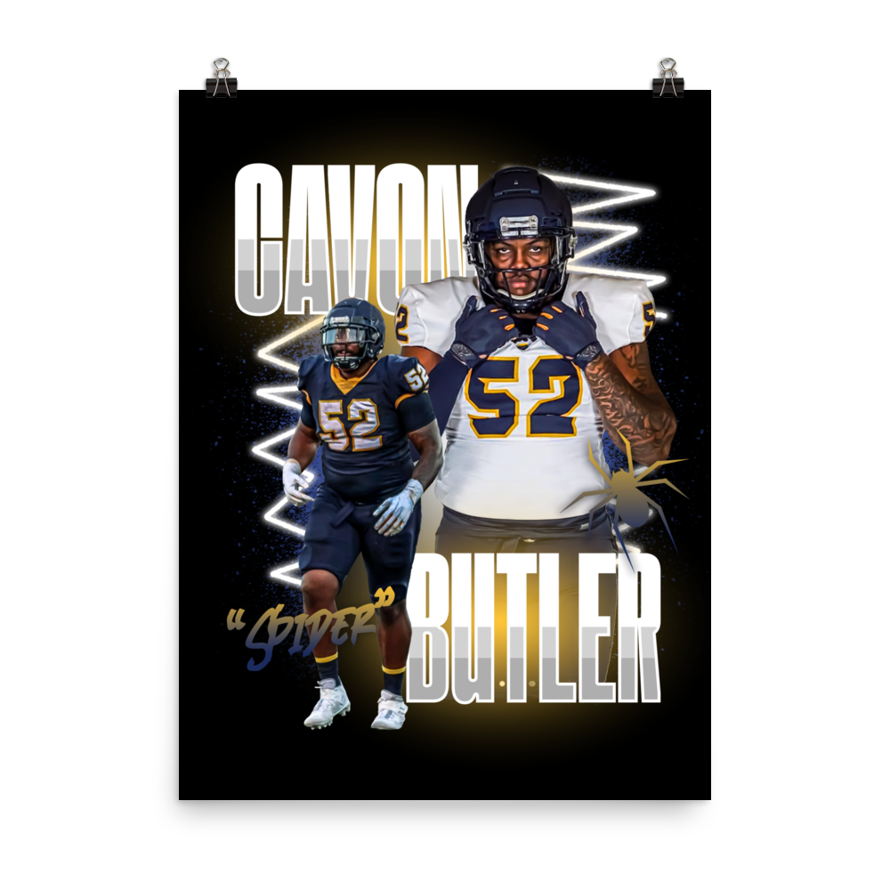 CAVON BUTLER 18"x24" POSTER