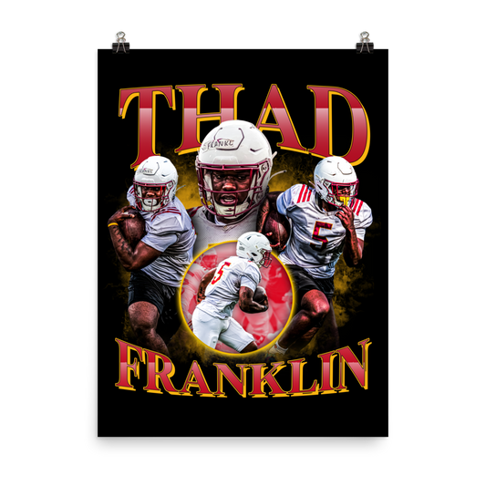 THAD FRANKLIN 18"x24" POSTER