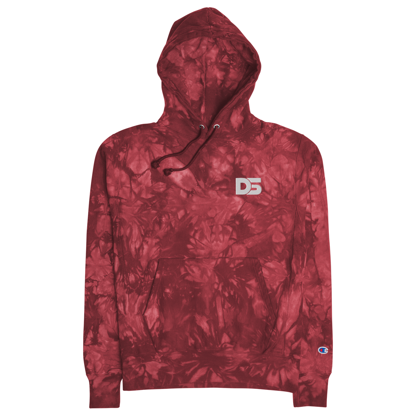 DAKAARI NELSON EMBROIDERED TIE-DYE CHAMPION HOODIE