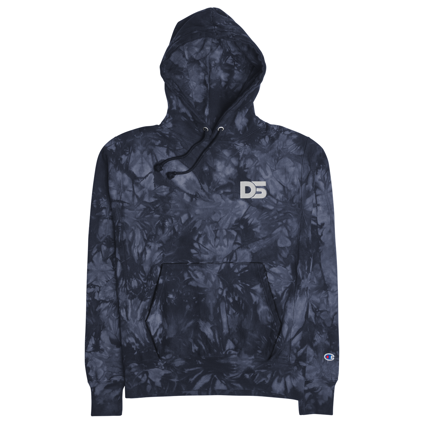 DAKAARI NELSON EMBROIDERED TIE-DYE CHAMPION HOODIE