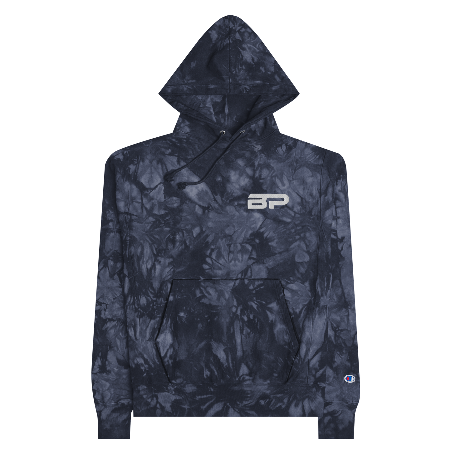 BREON PASS EMBROIDERED CHAMPION TIE-DYE HOODIE